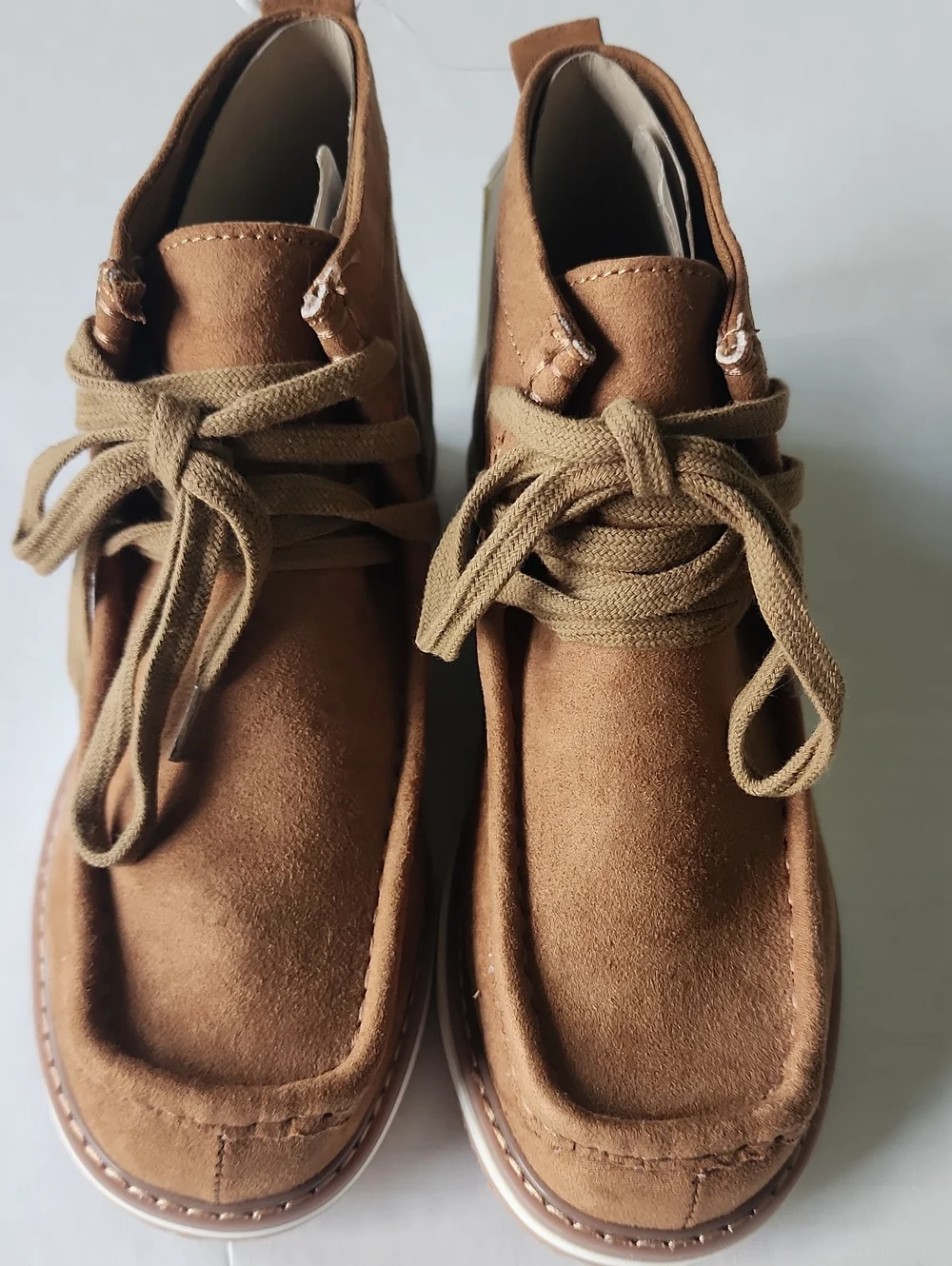 GAP Kids Tan Suede Chukka Boots